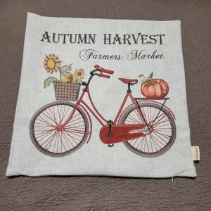 Fall accent pillow cover